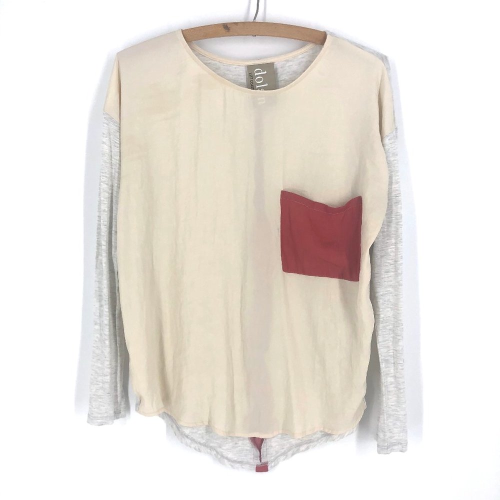 Dolan Anthro | Long Sleeve Contrast Top Sz XS